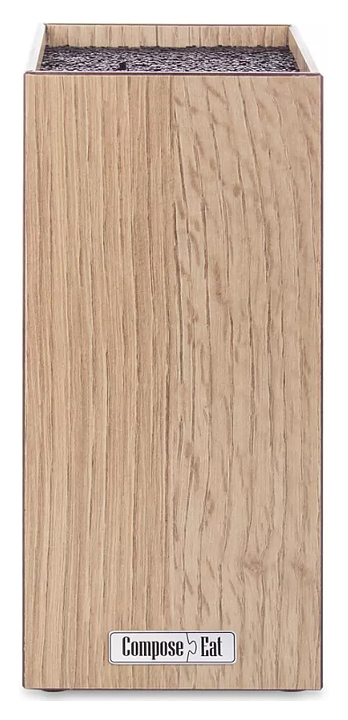 Подставка для ножей ComposeEat PDN102094OA4 10х10х23 см, дуб натуральный