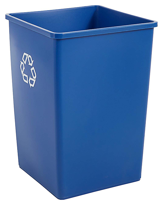 Квадратный контейнер Rubbermaid FG395873BLUE