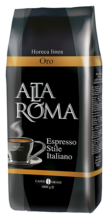 Кофе свежеобжаренный Alta Roma ORO (арабика, в зернах, 1 кг)