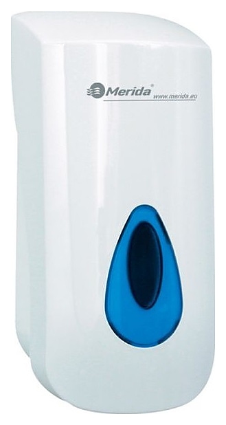 Дозатор для жидкого мыла Merida TOP MINI DTN102 с синей каплей
