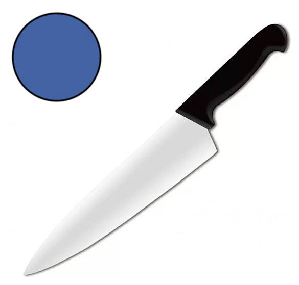 Нож поварской MACO 413948 синий