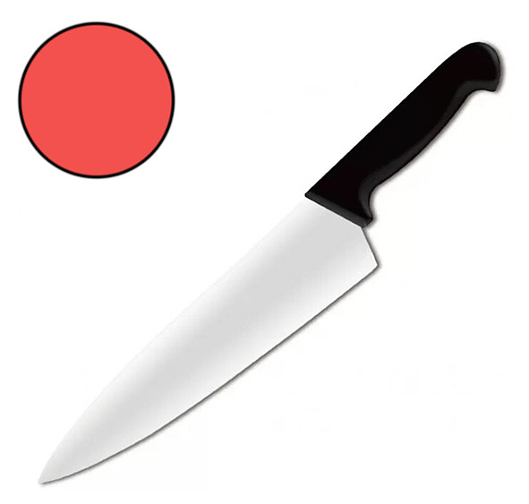 Нож поварской MACO 413953 красный