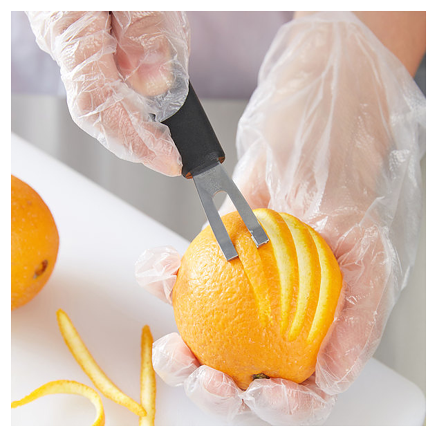 Нож карбовочный для цедры Victorinox 5.3403 (нерж. сталь / пластик) с черной ручкой