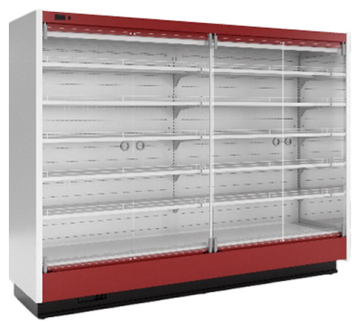 Горка холодильная для пресервов Марихолодмаш София 220/92 ВХСп-2,5 (фронтальное остекление - двери стеклопакет)