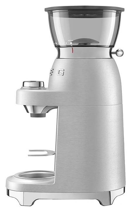 Кофемолка SMEG CGF02SSEU серебристая