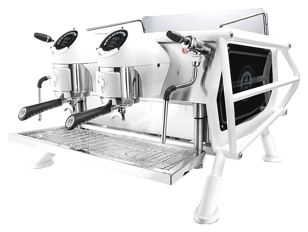Кофемашина Sanremo Cafe Racer Full White 2 группы, белая