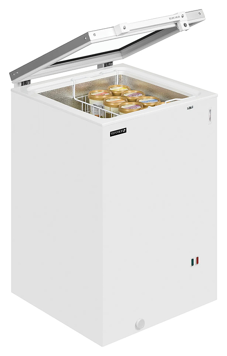 Ларь морозильный TEFCOLD ST160 со стеклянной крышкой