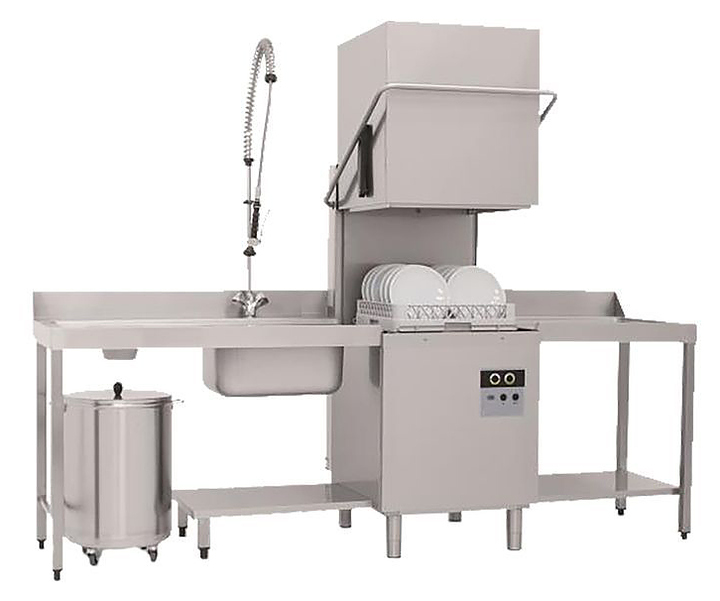 Машина посудомоечная купольного типа Apach Chef Line LHST50 DD DP