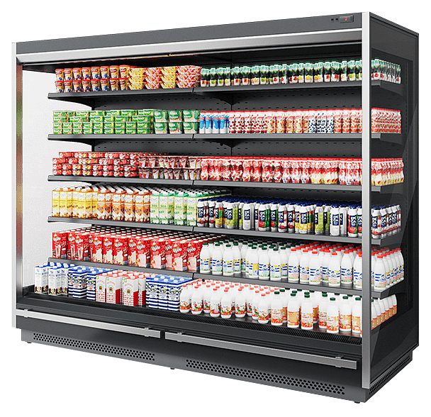 Горка холодильная Brandford Tesey Ultra Slim 2080 375 (без боковин)