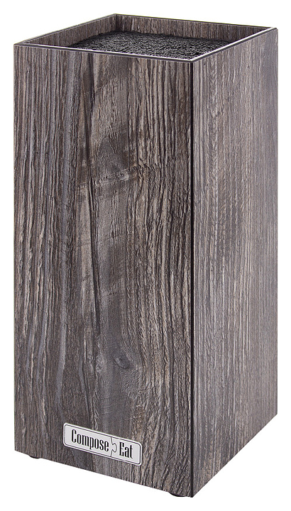 Подставка для ножей ComposeEat PDN102057OA4 10х10х23 см, дуб прованс