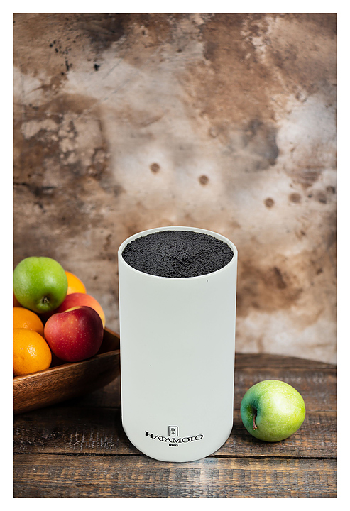 Подставка универсальная для ножей Hatamoto PWBS-15D-WHI