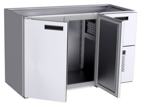 Модуль холодильный барный для кег BSV-inox BRK7-3
