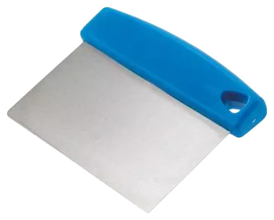 Лопатка для теста GiMetal AC-TPM h=11 см с головкой 7,5х14,8 см (нерж. сталь, рукоятка пластик)
