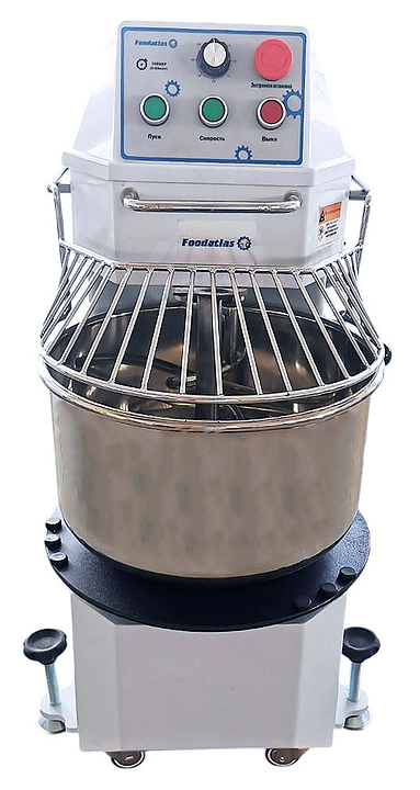 Тестомес спиральный Foodatlas THS-40A Eco (2 скорости)