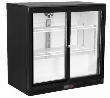 Шкаф барный холодильный Roal GN-220HS черный