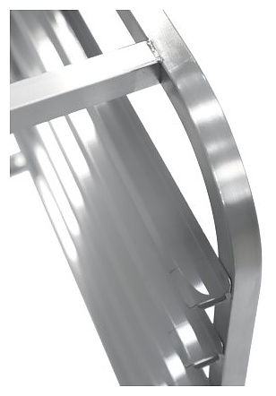 Тележка-шпилька для противней Luxstahl ТШГ-6 (600x400) нерж.