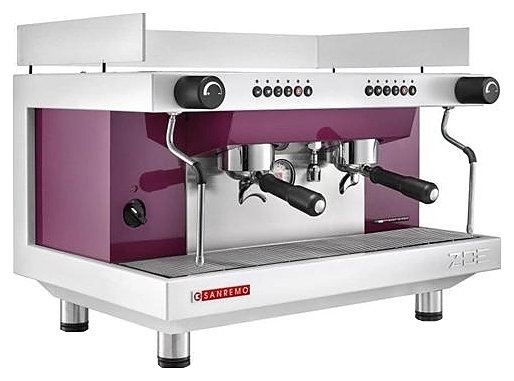 Кофемашина Sanremo Zoe SAP 2 гр. черная