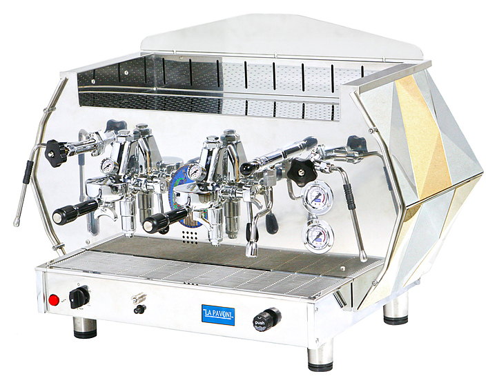 Кофемашина La Pavoni DIA2S золотая