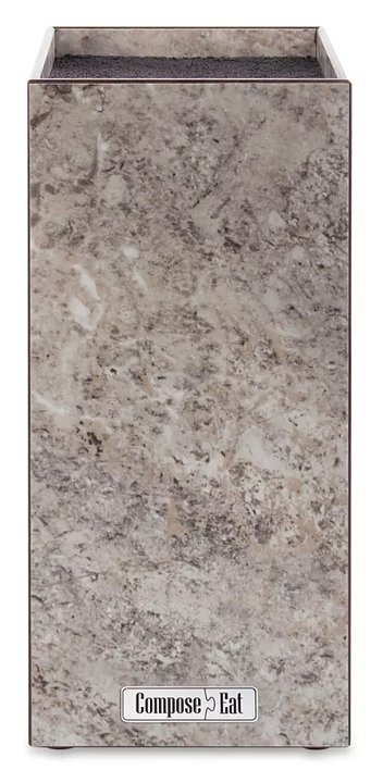 Подставка для ножей ComposeEat PDN103031OA4 10х10х23 см, мрамор серый