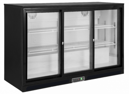 Шкаф барный холодильный Roal GN-320HS черный