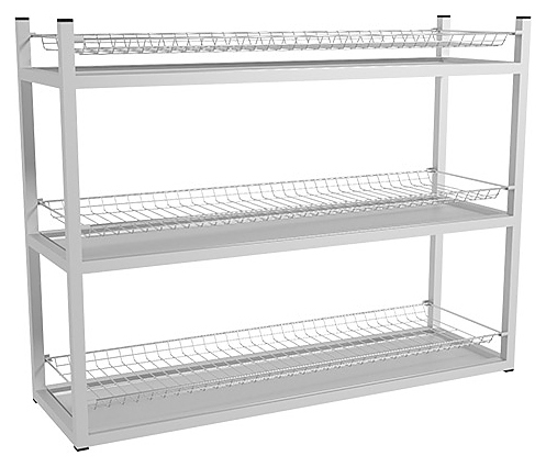Стеллаж для стаканов Пищевые Технологии Стандарт СКСН-3КС